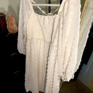 Babydoll style Cream colored dress